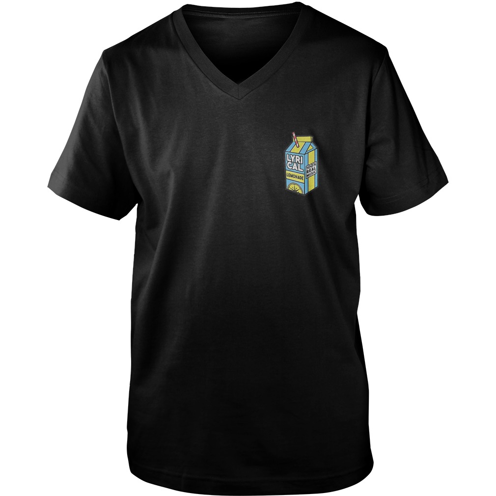 Official Lyrical Lemonade T-Shirt 24 Official Lyrical Lemonade T-Shirt Guys V-Neck