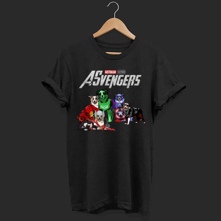 Australian Shepherd Marvel Avengers Endgame
