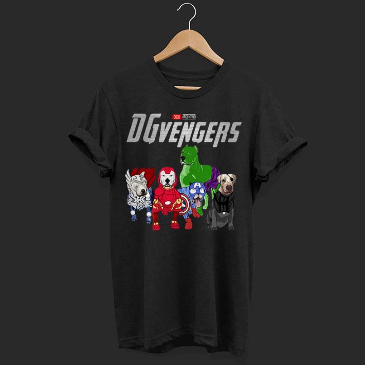 Marvel Dogo Argentino DGvengers Avengers Endgame shirt