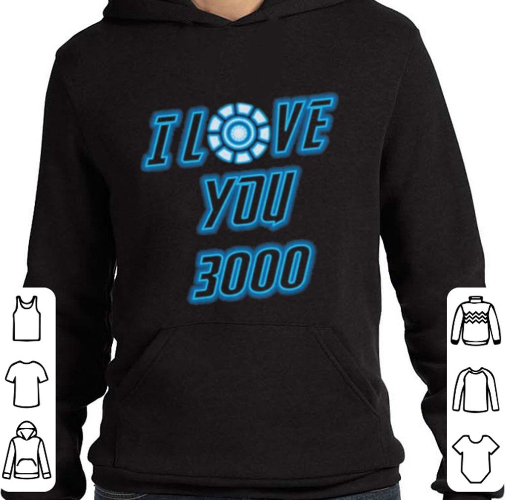 Awesome I Love You 3000 Tony Stark Avengers Endgame Iron Man shirt