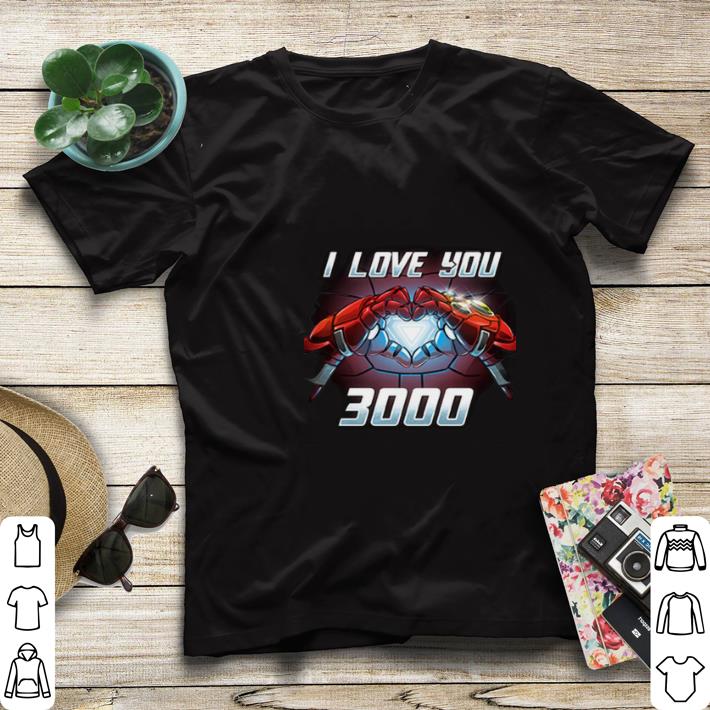 Awesome Iron Man I Love You 3000 shirt