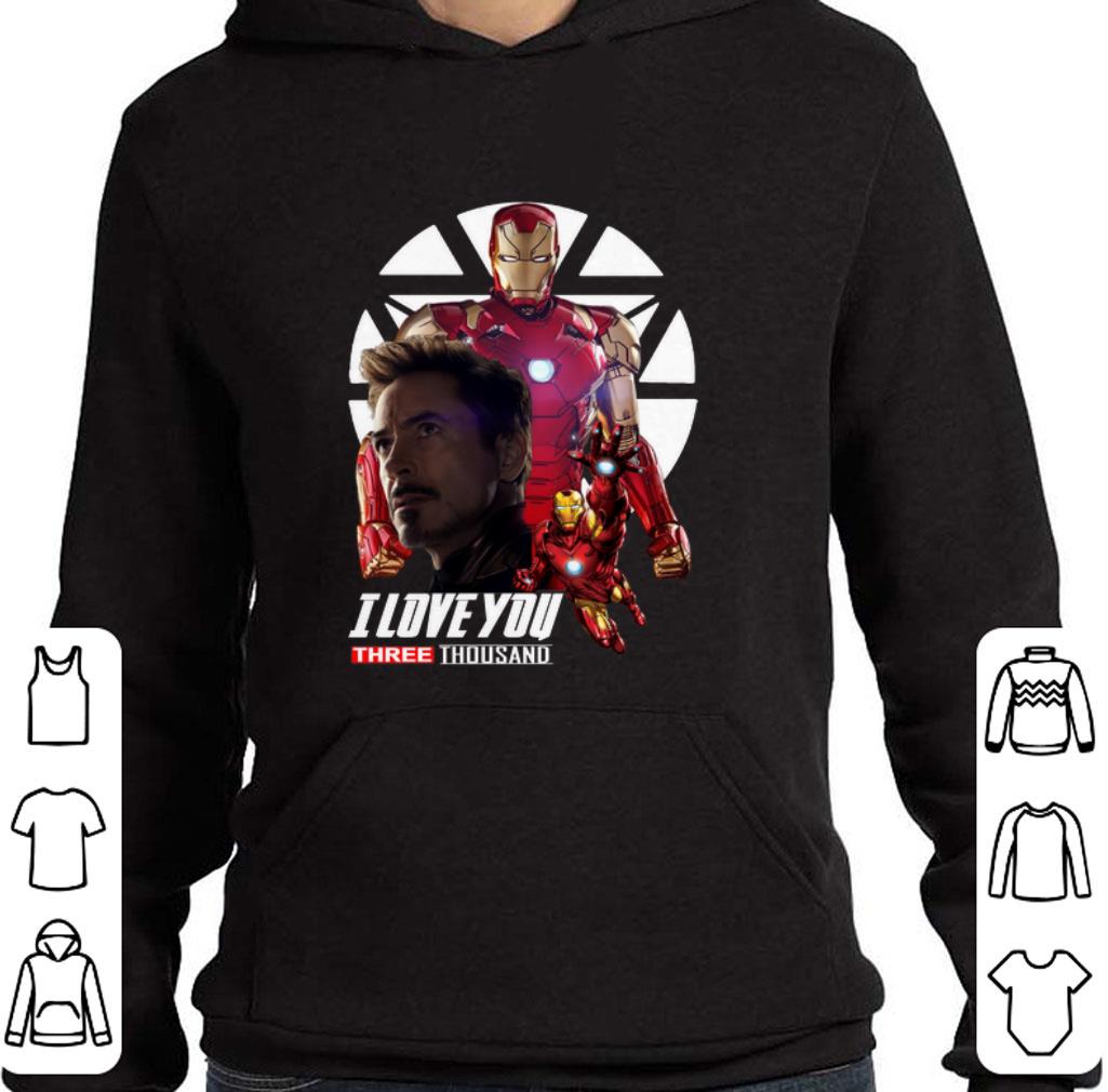 Awesome Iron Man I love you three thousand Endgame shirt