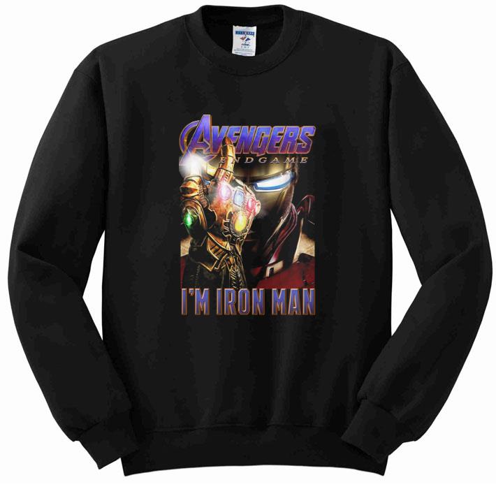 Funny Avengers Endgame The Snap I’m Iron Man shirt