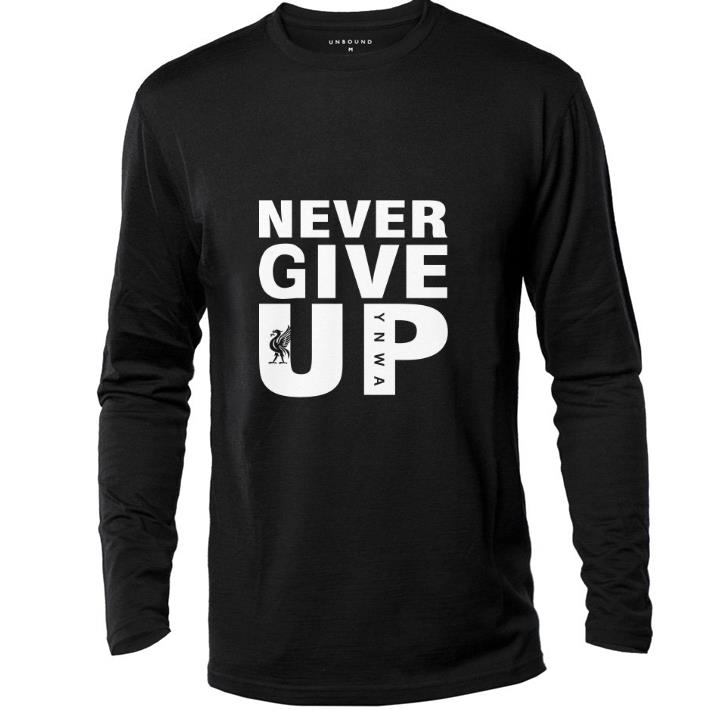 Funny Mohamed Salah Never give up FC Liverpool shirt 6 Funny Mohamed Salah Never give up FC Liverpool shirt