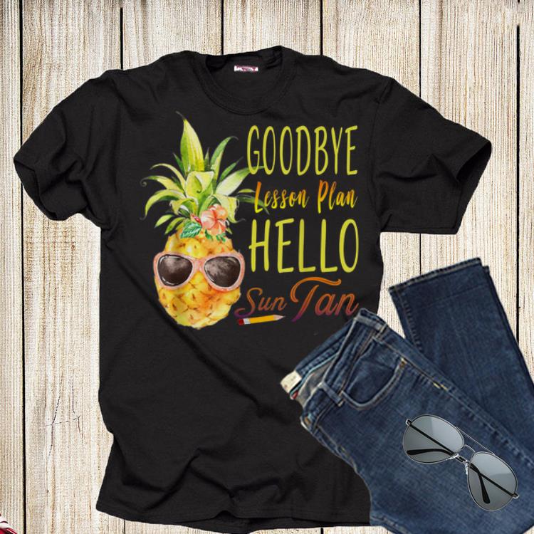 Goodbye Lesson Plan Hello Sun Tan shirt
