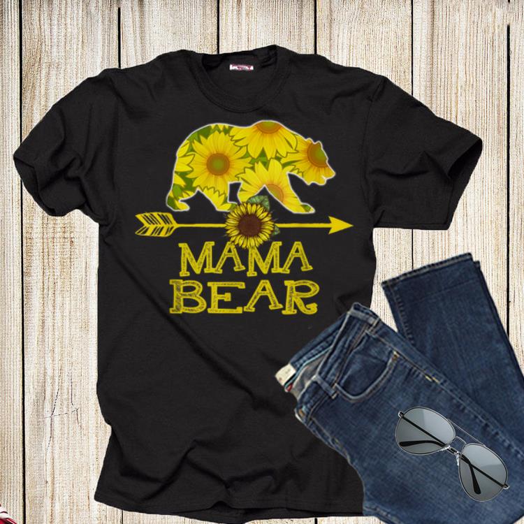Mama Bear Sunflower Mother's Day shirt