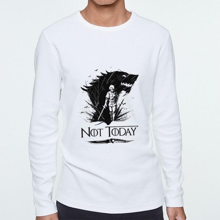 Original Arya Stark Catspaw Blade GOT Not today Game Of Thrones shirt