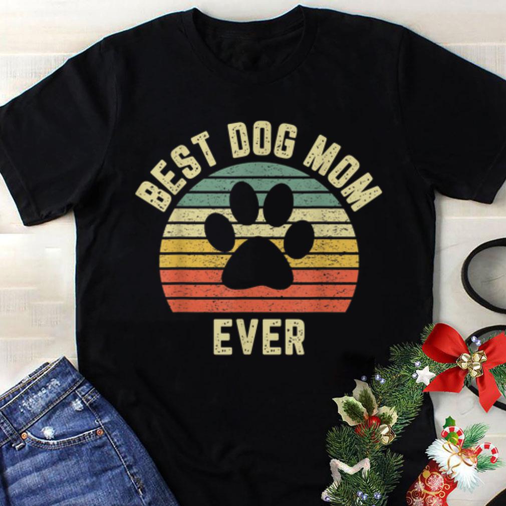 Premium Vintage Dog Mom Mother day Retro shirt