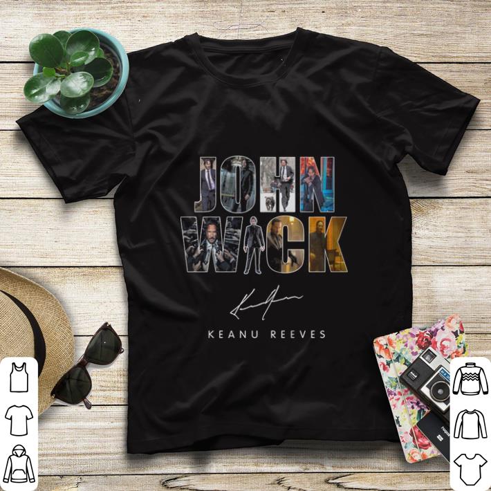 Top John Wick signature Keanu Reeves shirt