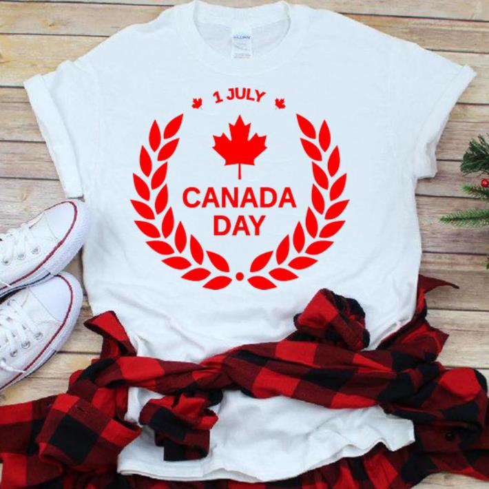 1st Of July Canada Day Laurel Wreath shirt
