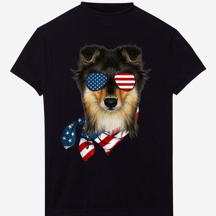 4th of july sheltie jewelry pins