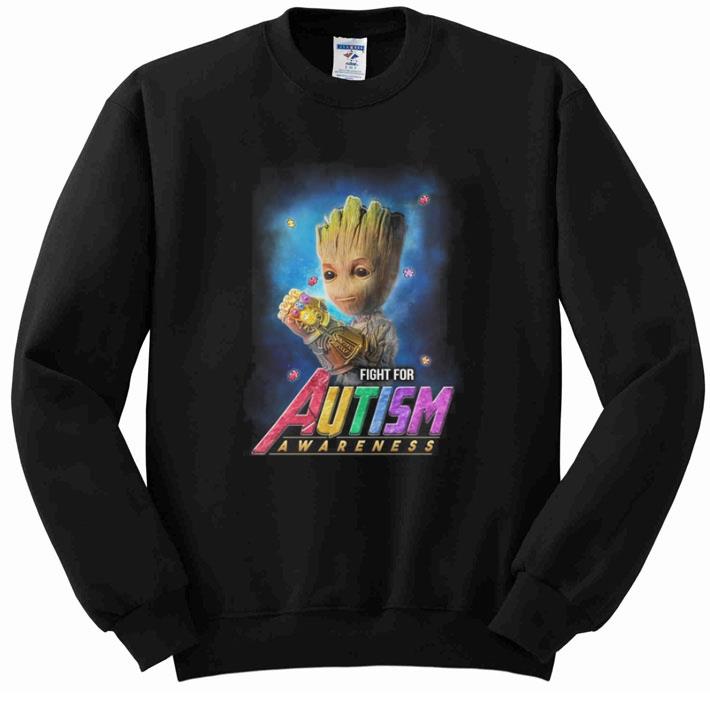 Awesome Infinity Gauntlet Baby Groot fight for Autism Awareness shirt 6 Awesome Infinity Gauntlet Baby Groot fight for Autism Awareness shirt