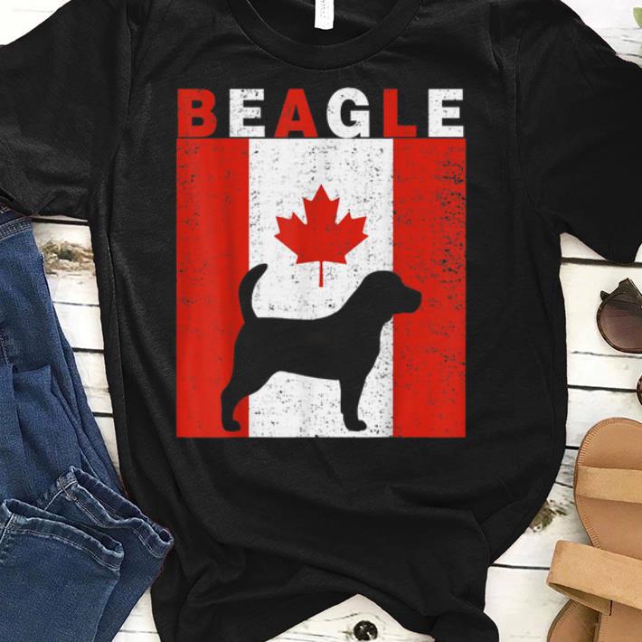 Beagle Beagle Canadian Flag 1st July sjirt