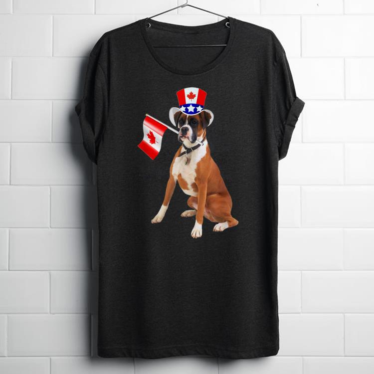 Canada - Maple Leaf Boxer Canadian Flags shirt