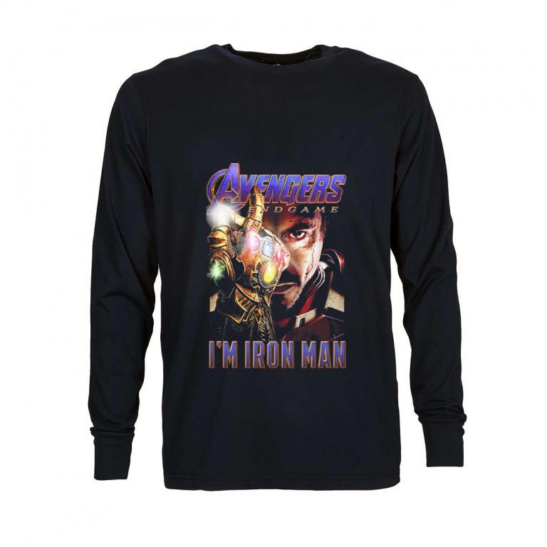 Hot Avengers Endgame The Snap I’m Iron Man Tony Stark shirt