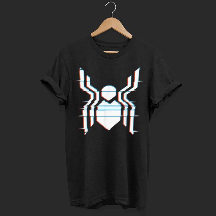 Marvel Spider-man Far From Home Glitch Chest Logo shirt