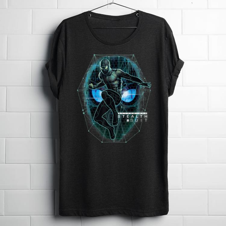 Marvel Spider-man Far From Home Stealth Suit Tech Portrait shirt