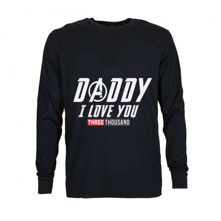 Official Daddy I love you three thousand shirt