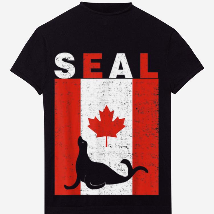 Official Seal Seal Canadian Flag 1st July Shirt