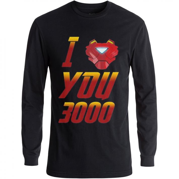 Original I love you 3000 Avengers Endgame Iron Man Tony Stark shirt