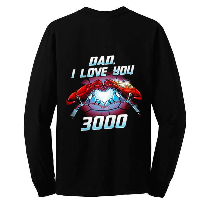 Original Iron Man dad i love you 3000 Avengers Endgame shirt