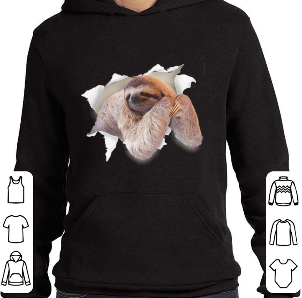 Premium Sloth Torn Paper shirt