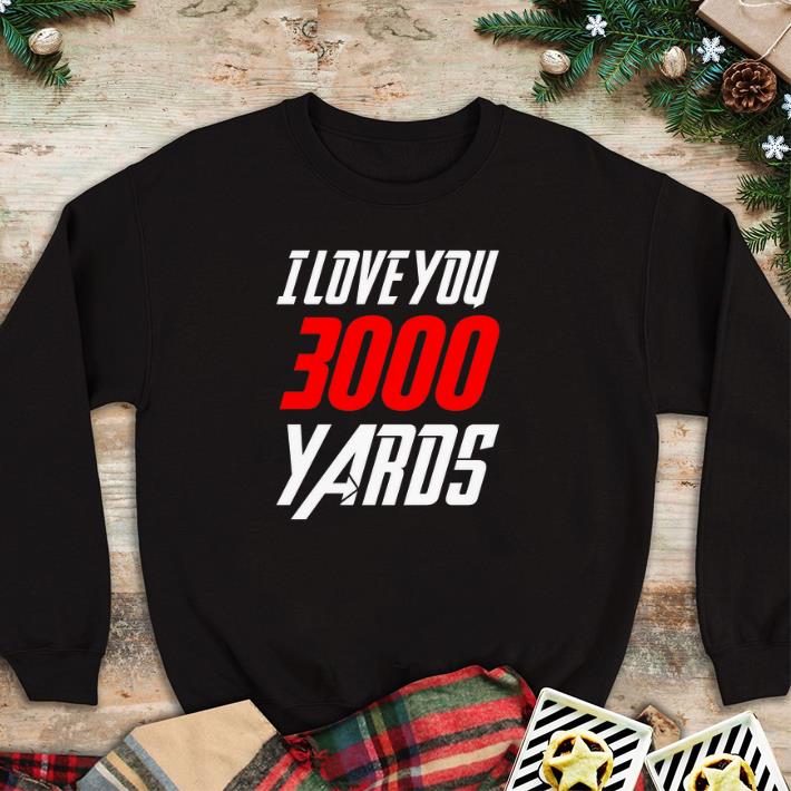 Top Avengers Iron Man I love you 3000 Yaros shirt