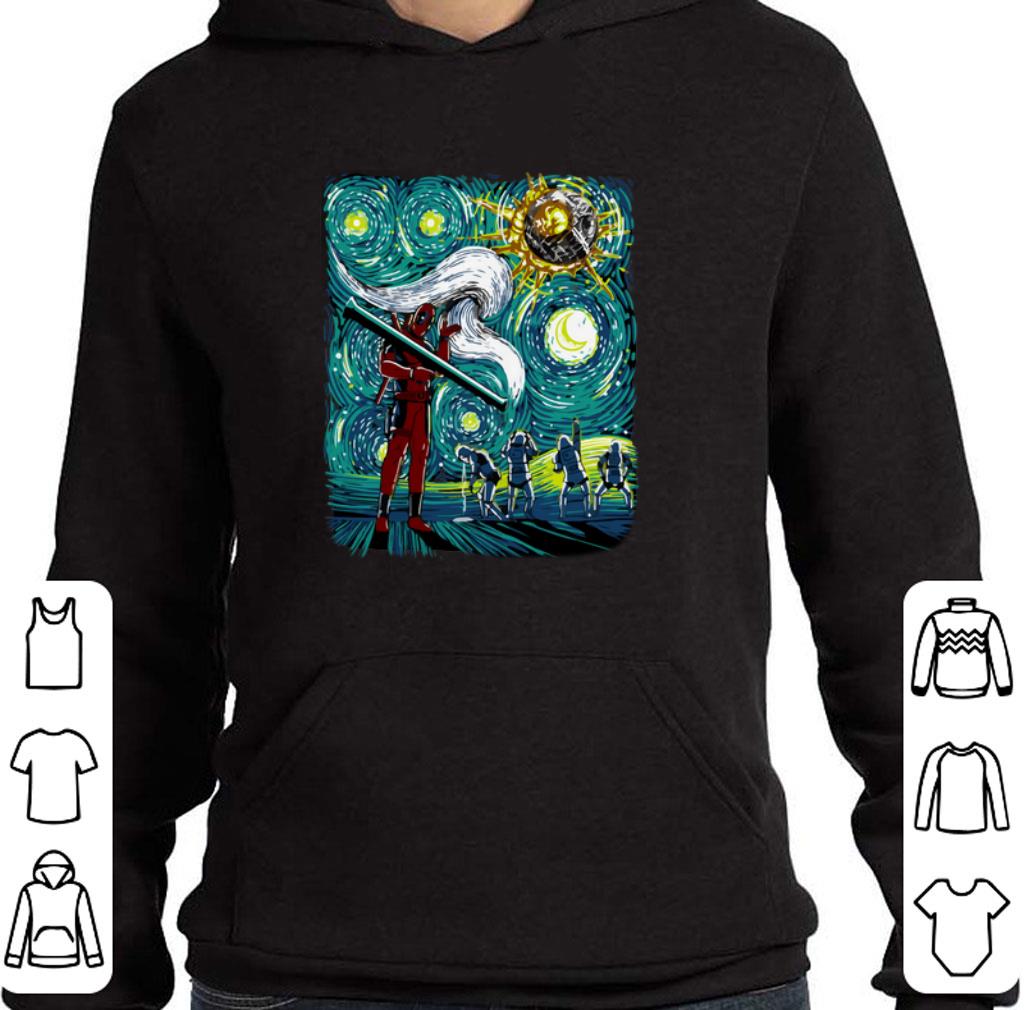 Top Deadpool Starry night featuring shirt