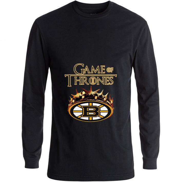 Top Game of Thrones Crown Boston Bruins shirt