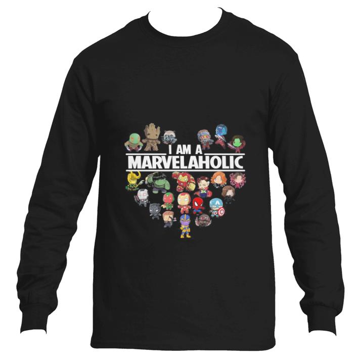 Top I am a Marvelaholic Marvel Universe shirt 6 Top I am a Marvelaholic Marvel Universe shirt