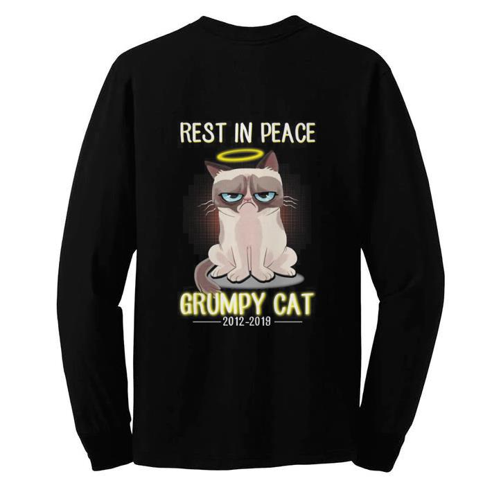 Top RIP Rest In Peace Grumpy cat 2012-2019 shirt