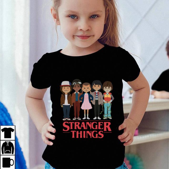 Awesome Stranger Things angry cartoon face characters shirt