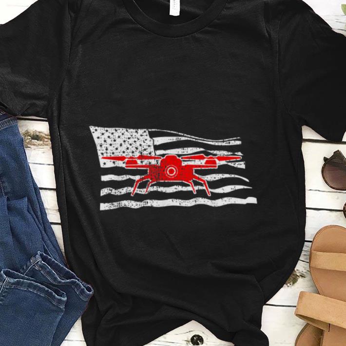  Best price Drone American Flag Pilot shirt