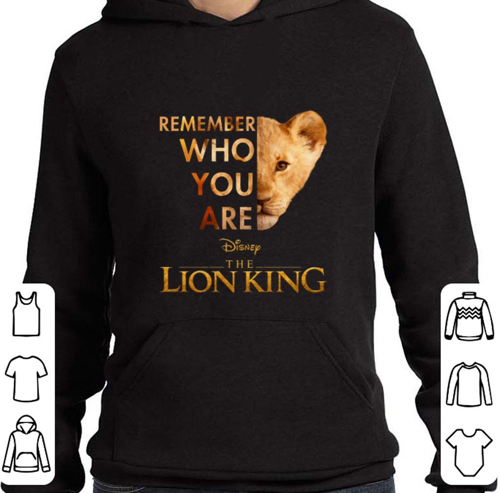 Funny Simba Remember who you are Disney The Lion King shirt