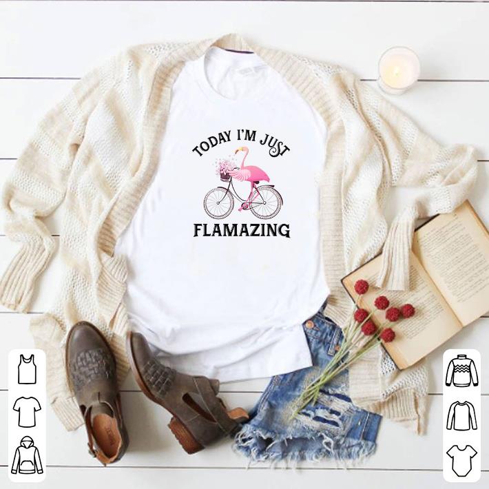 Hot Flamingo today i'm just flamazing shirt