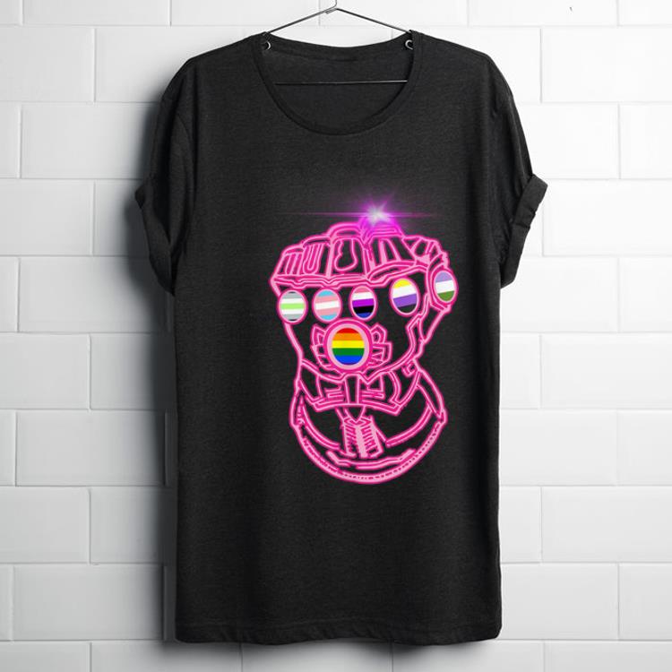 Original LGBT Inclusivity Gauntlet Popular LBGT shirt