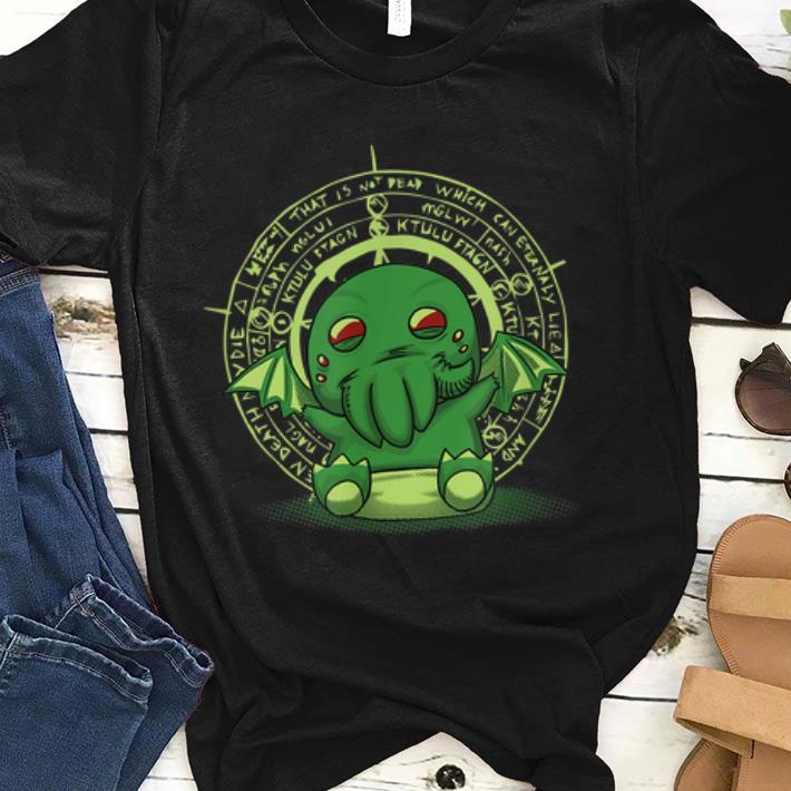 Original Lovecraft Little Cthulhu Cute Monster Of The Deep Sea shirt