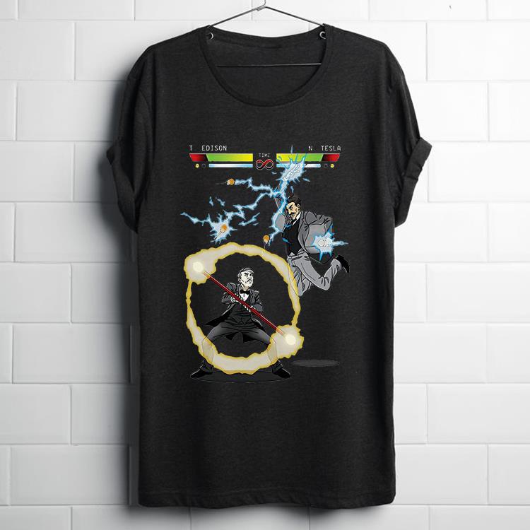 Original Stooble Men's Edison vs Tesla The Current War shirt