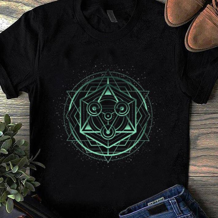 Premium Sacred Geometry Star And Hexagon Alchemy shirt