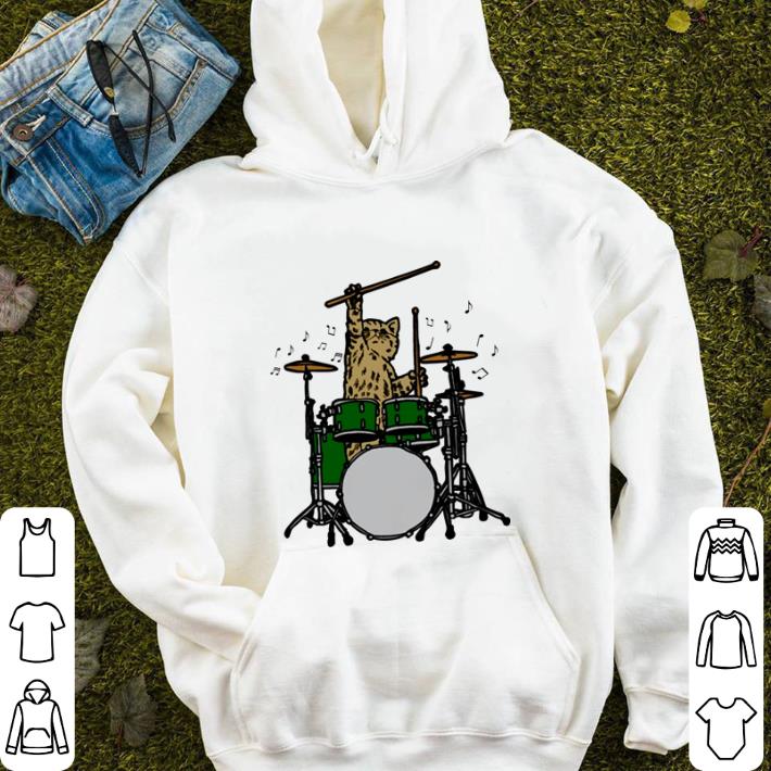 Top Drummer Cat Music shirt 6 Top Drummer Cat Music shirt