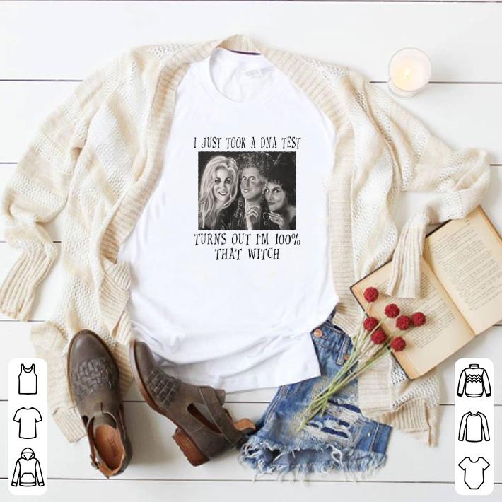 Awesome I just took a DNA test turns out i'm 100 that witch Hocus Pocus shirt