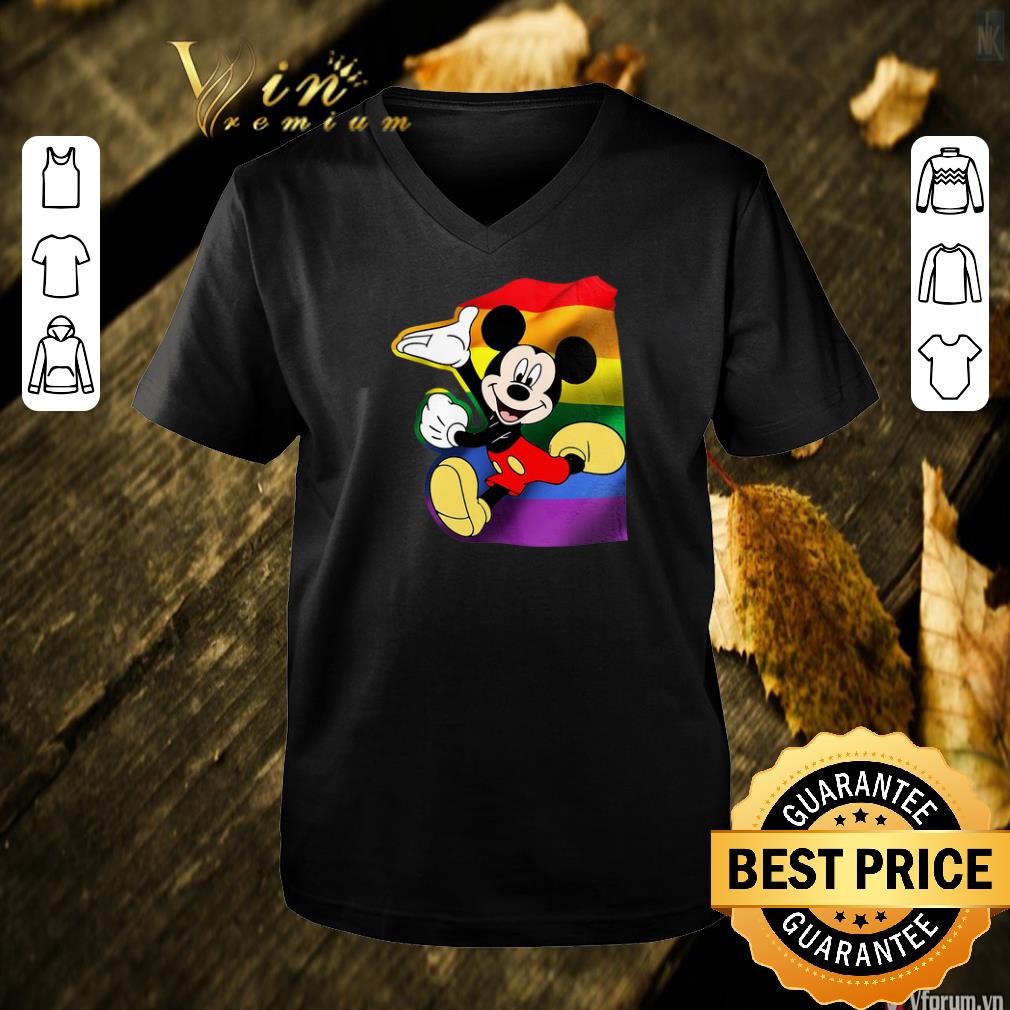 Awesome LGBT Mickey Mouse shirt
