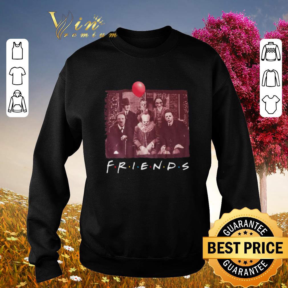Funny Halloween Jason Voorhees Friends TV Show Horror movie characters shirt