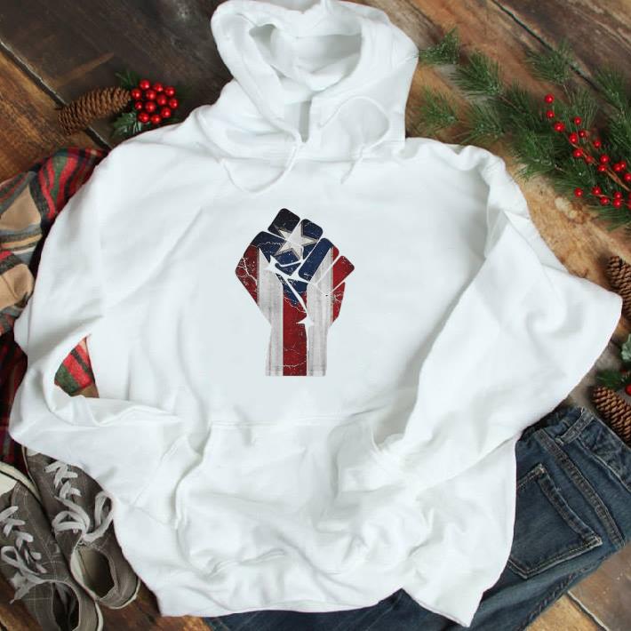Funny Puerto Rico Resiste Boricua Flag punch shirt