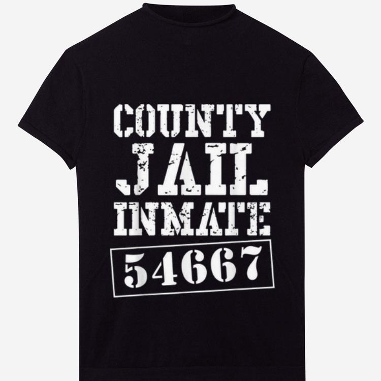 Nice County Jail Inmate - Halloween Costume Gift Prison shirt