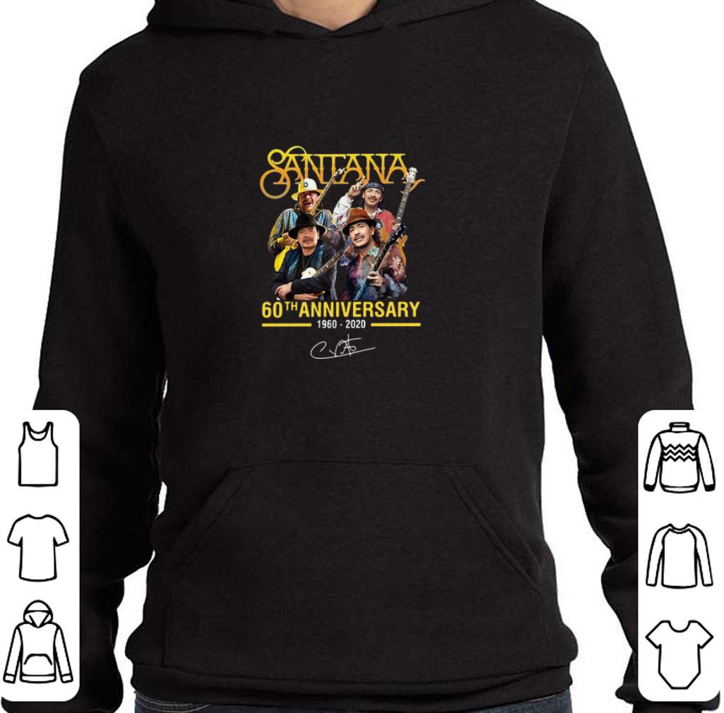 Nice Santana 60th anniversary 1960-2020 signature shirt