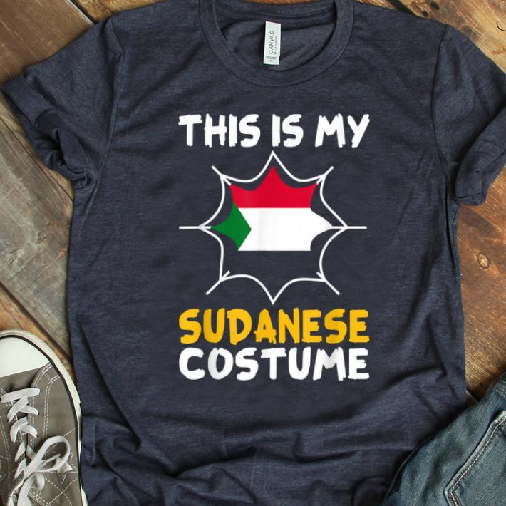 Original This Is My Sudanese Costume Halloween Patriot Sudan shirt