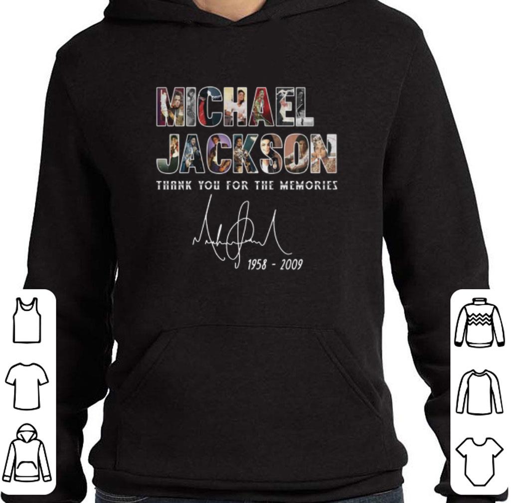 Top Michael Jackson thank you for the memories signature 1958-2009 shirt 6 Top Michael Jackson thank you for the memories signature 1958-2009 shirt