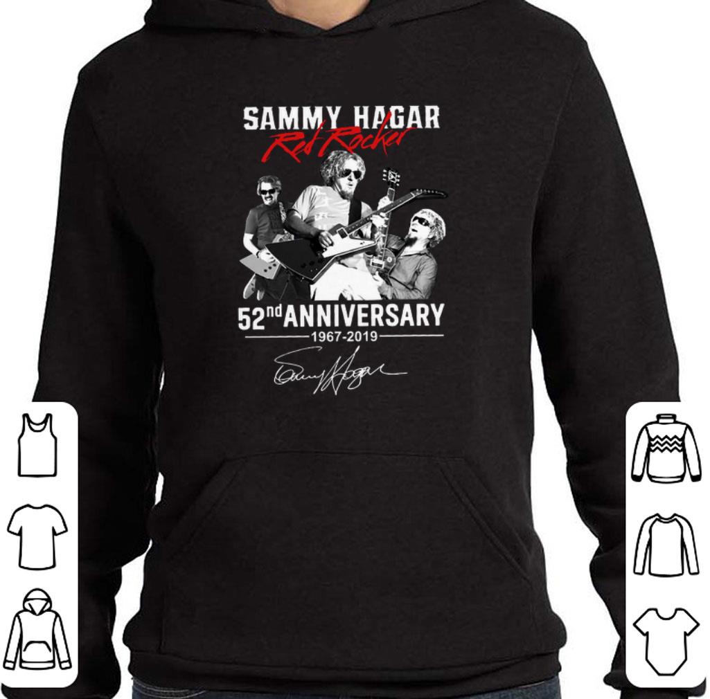 Top Sammy Hagar The Red Rocker 52nd anniversary 1967-2019 signature shirt 6 Top Sammy Hagar The Red Rocker 52nd anniversary 1967-2019 signature shirt