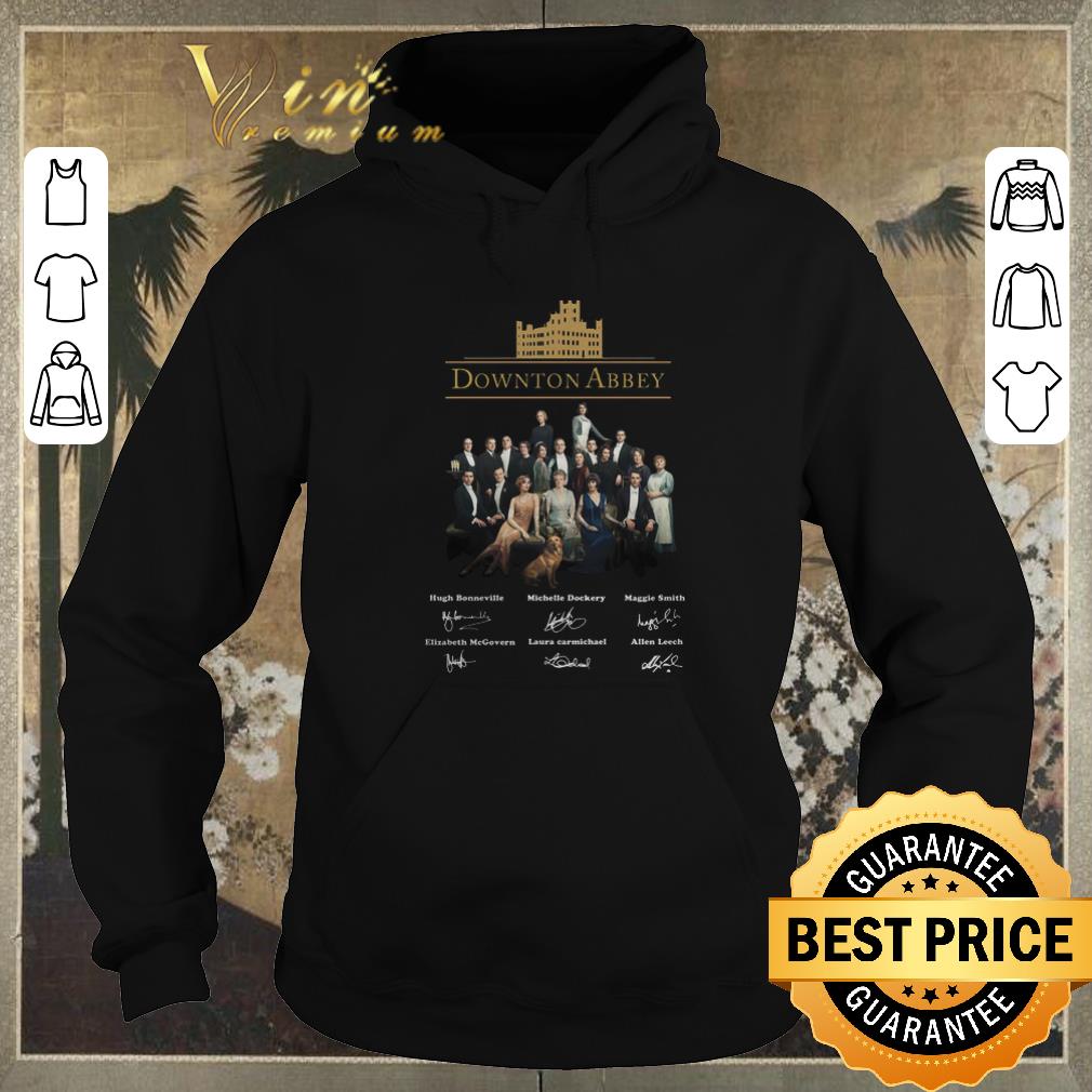 Awesome Downton Abbey all character signatures shirt sweater 6 Awesome Downton Abbey all character signatures shirt sweater